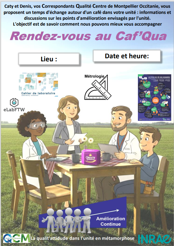 Affiche Caf'QUA Affiche Caf'QUA